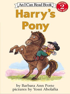 cover image of Harry's Pony